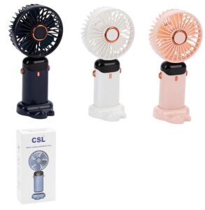 CSL F100 Şarjlı Mini Fan Siyah