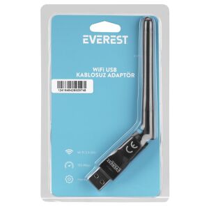 Everest EWN-212 150Mbps 2.4GHz 2dBi MT7601 Chipset Wifi Usb Kablosuz Adaptör