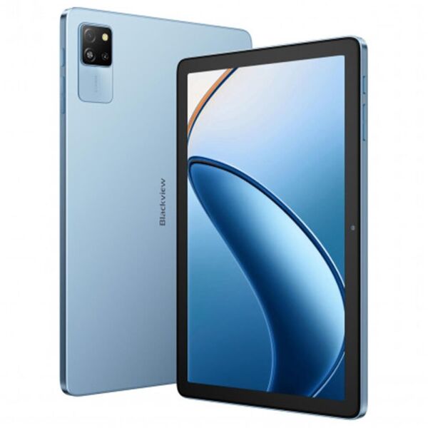 Blackview Tab60WIFI Tablet 10.1''-12 GB(4GB+8GB)-128 GB-8 MP+5 MP-Android14+Kılıf Dahil (Mavi)