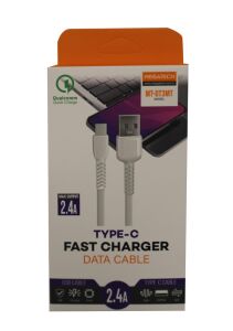 Megatech MT-DT3MT 2.4A 3Mt Type-C Data Şarj Kablosu