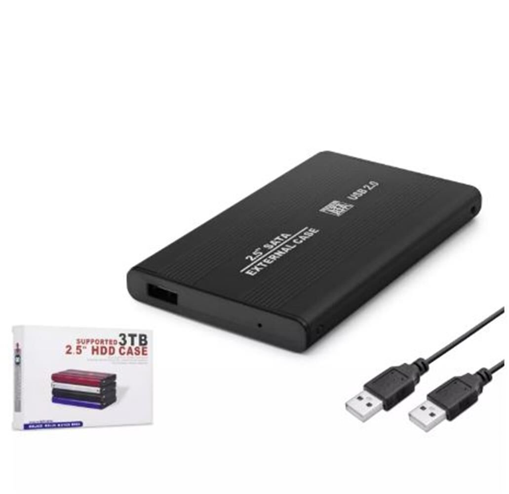 HADRON HDX1758 2.5'' HDD KUTUSU USB2.0 METAL SATA SİYAH
