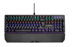Rampage KB-R86 UMBRA Siyah USB Rainbow Aydınlatmalı Red Switch Mekanik Gaming Oyuncu Klavye