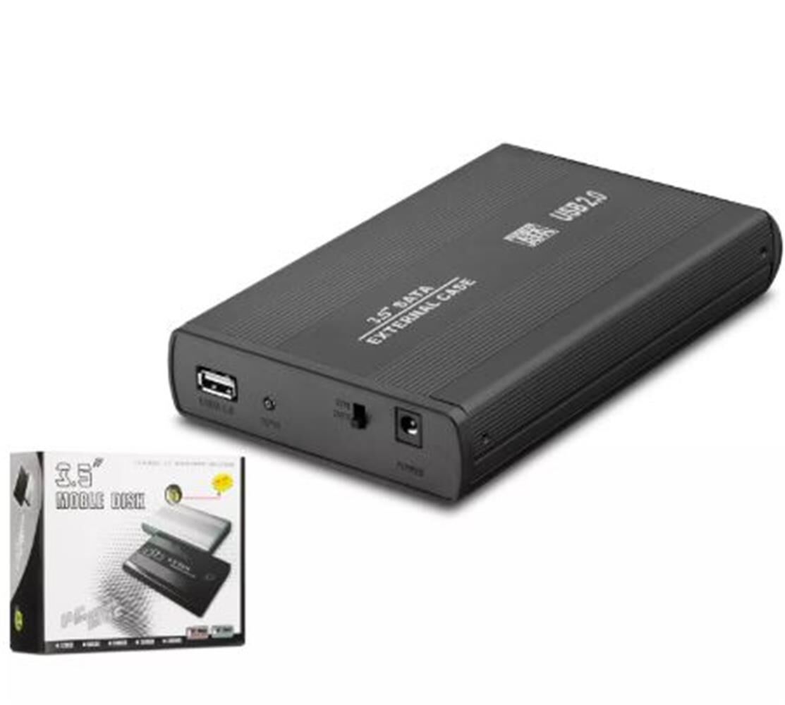 HADRON HDX1753 HDD KUTUSU USB2.0 METAL SATA 3.5'' SİYAH