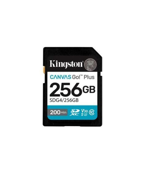 Kingston 256GB Canvas Go Plus SD Gen4
