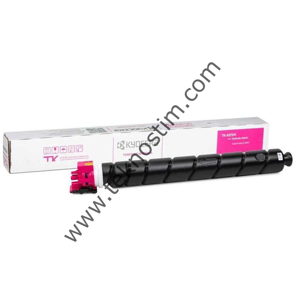 Kyocera TK-8375M Magenta Kırmızı Orjinal Fotokopi Toneri Taskalfa 3554ci 20.000 Sayfa