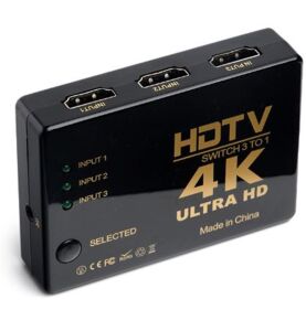 Dark''DK-HD-SW3X1'' Full HD 3 Giriş 1 Çıkışlı HDMI Switch (Seçici)