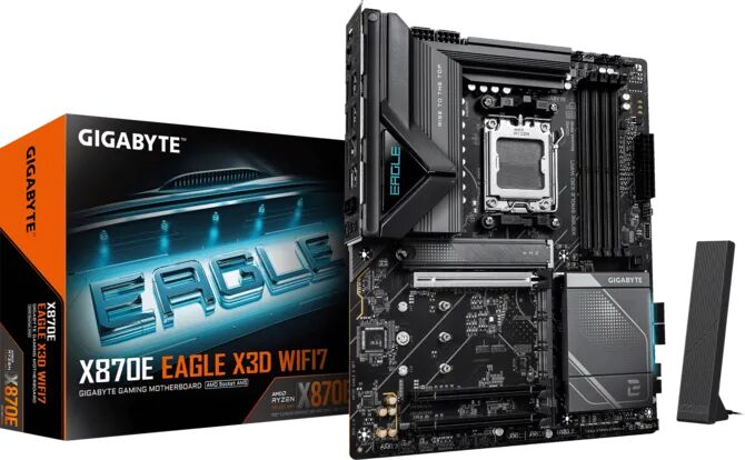 GIGABYTE X870E EAGLE X3D WIFI7 DDR5 HDMI ATX AM5
