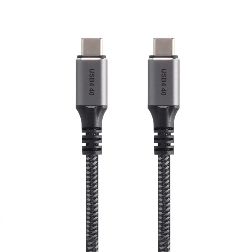 Vcom CU520M Type-C to Type-C 2m 20Gbps USB4 5A Şarj Kablosu
