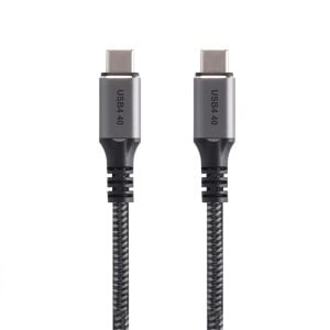 Vcom CU520M Type-C to Type-C 2m 20Gbps USB4 5A Şarj Kablosu