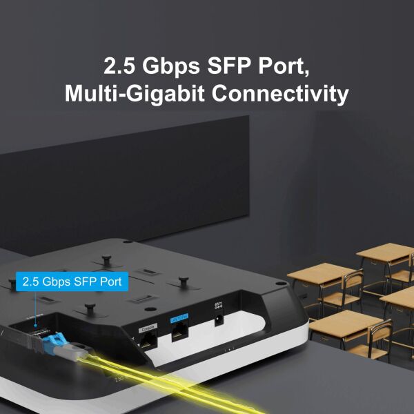 RUIJIE-REYEE RG-AP820-L V3 2 PORT 2.4+5GHZ POE ACCESS POİNT