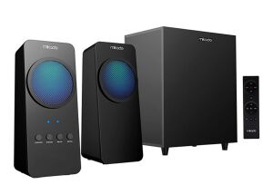 Mikado MD-318BT 2+1 25W Siyah Usb+Fm+Bluetooth Destekli Led Işıklı Speaker