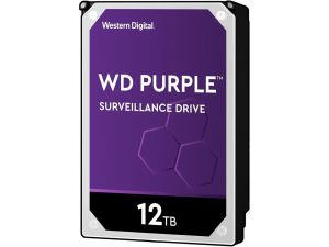 Wd 12Tb Purple Wd121Purz 7200 Rpm 256Mb Cache Sata Harddisk (İthalat)