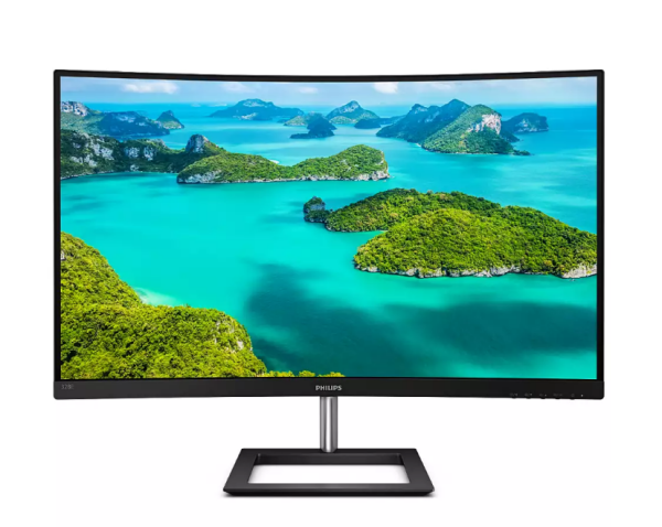 31.5 PHILIPS 328E1CA/00 4MS 60MHZ 2XHDMI 1XDP 4K UHD 3840X2160 HOPARLÖR FLICKER-FREE DÜŞÜK MAVİ IŞIK CURVED VESA SİYAH
