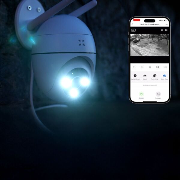XENON X7266 FHD 3MP GECE G. WI-FI GUVENLIK KAM.