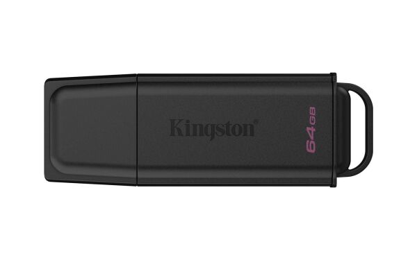 Kingston DTXG2-64GB 64GB Portable USB 3.2 Gen 1 DataTraveler Exodia Black Flash Bellek