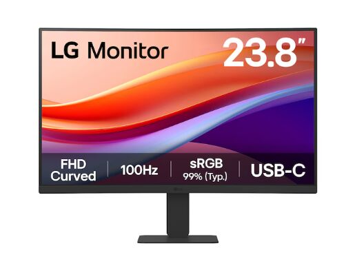 23.8 LG 24U421A-B FHD 5MS 100HZ HDMI USB-C CURVED
