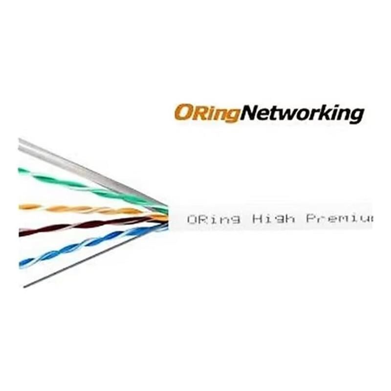 ORING RW-U0605WH U/UTP CAT6 23AWG LSZH 250MHZ 500 METRE BAKIR SARI RENK NETWORK KABLOSU