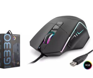 Hadron G330 Shooter 8 Buttons RGB 6400 DPI Usb Oyuncu Mouse (1,50cm Kablo Uzunluğu)