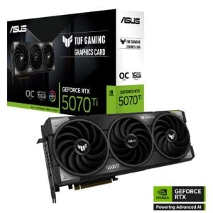 ASUS GEFORCE TUF-RTX5070TI-O16G-GAMING 16GB GDDR7 256BIT 2XHDMI 3XDP EKRAN KARTI