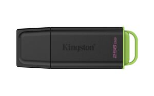Kingston DTXG2-256GB 256GB Portable USB 3.2 Gen 1 DataTraveler Exodia Black-Green Flash Bellek