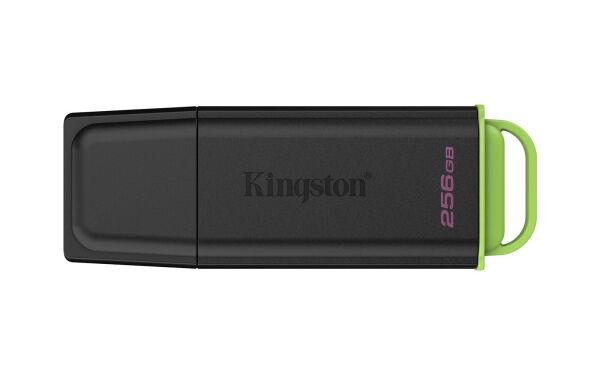 Kingston DTXG2-256GB 256GB Portable USB 3.2 Gen 1 DataTraveler Exodia Black-Green Flash Bellek