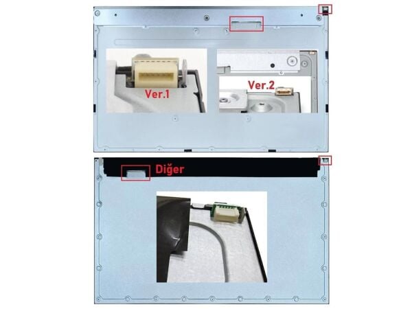 Hp ProOne 240 G9 23.8-inch All-in-One AIO Pc Lcd Ekran - Panel - Ver.1