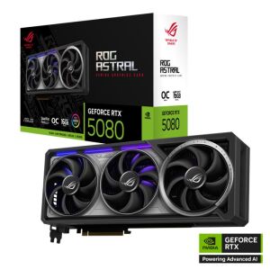 ASUS GEFORCE ROG-ASTRAL-RTX5080-O16G-GAMING 16GB GDDR7 256BIT 2XHDMI 3XDP EKRAN KARTI
