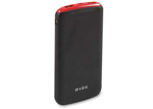 S-link IP-C69 10000mah Siyah-Kırmızı Taşınabilir pil şarj cihazı