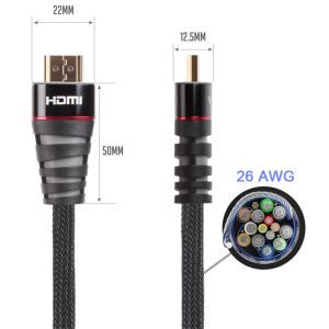 Vcom CG526-B-5.0 Siyah 5.0MT 1.4V Hdmi-M-Hdmi-M Kablo