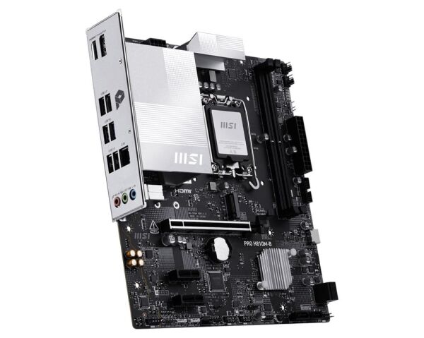 MSI PRO H810M-B DDR5 6400MHz (OC) M.2 mATX 1851P