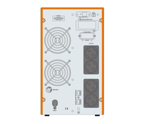 Makelsan Powerpack SE Serisi 3 kVA Online 1F-1F 6x7Ah Akü