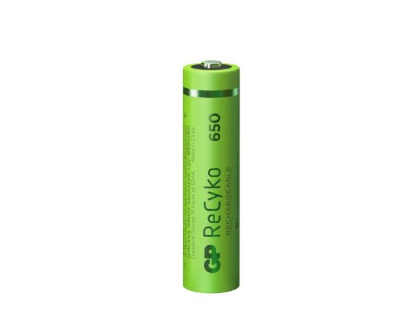 GP AAA 650 mAh Şarjlı İnce Kalem Pil 4'lü Paket GP65AAAHCEM-2GBR4