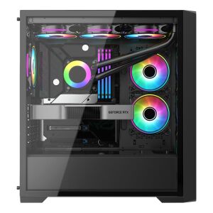 Frisby DYNAMIC Gaming Kasa, RGB Fan(850W 80+Bronze)
