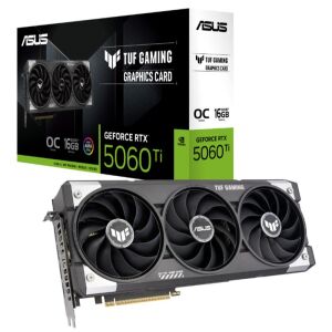 ASUS GEFORCE TUF-RTX5060TI-O16G-GAMING 16GB GDDR7 128BIT 1XHDMI 3XDP EKRAN KARTI