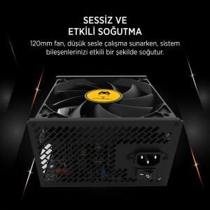 James Donkey JDP650 APFC 12CM 650W Bronze 80+ Power Supply