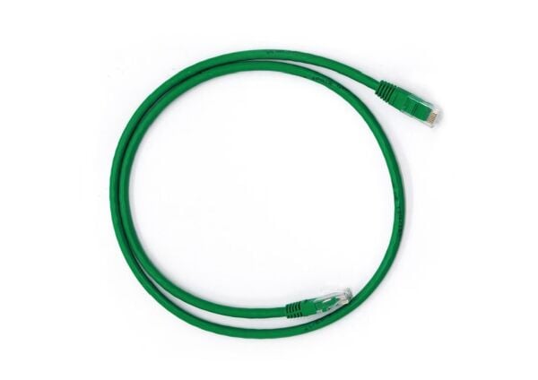 Vcom NP611B-N-2.0 Cat6 2.0MT Yeşil Utp Patch Kablo