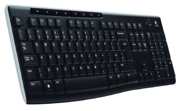 LOGITECH K270 KABLOSUZ KLAVYE Q TR USB SİYAH 920-003761