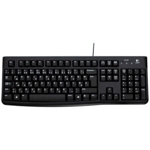 LOGITECH K120 F USB KLAVYE SIYAH 920-004163 KABLOLU