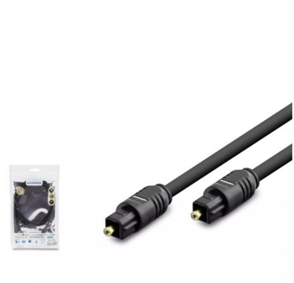HADRON HDX7805 FIBER OPTICAL KABLO PVC 1.5M SİYAH