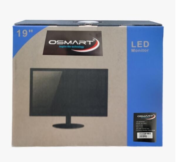 Osmart 17'' Vga+Hdmi Hdmı Kablo Dahil Monitör