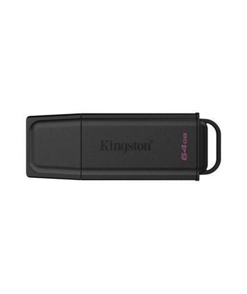 Kingston 64GB Portable USB 3.2 Gen 1 DataTraveler Exodia Black