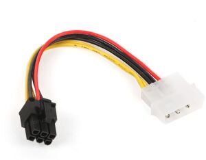 Dark''DK-CB-P103''  Molex 4Pin-6Pin PCI-EX Dönüştürücü Güç Kablosu