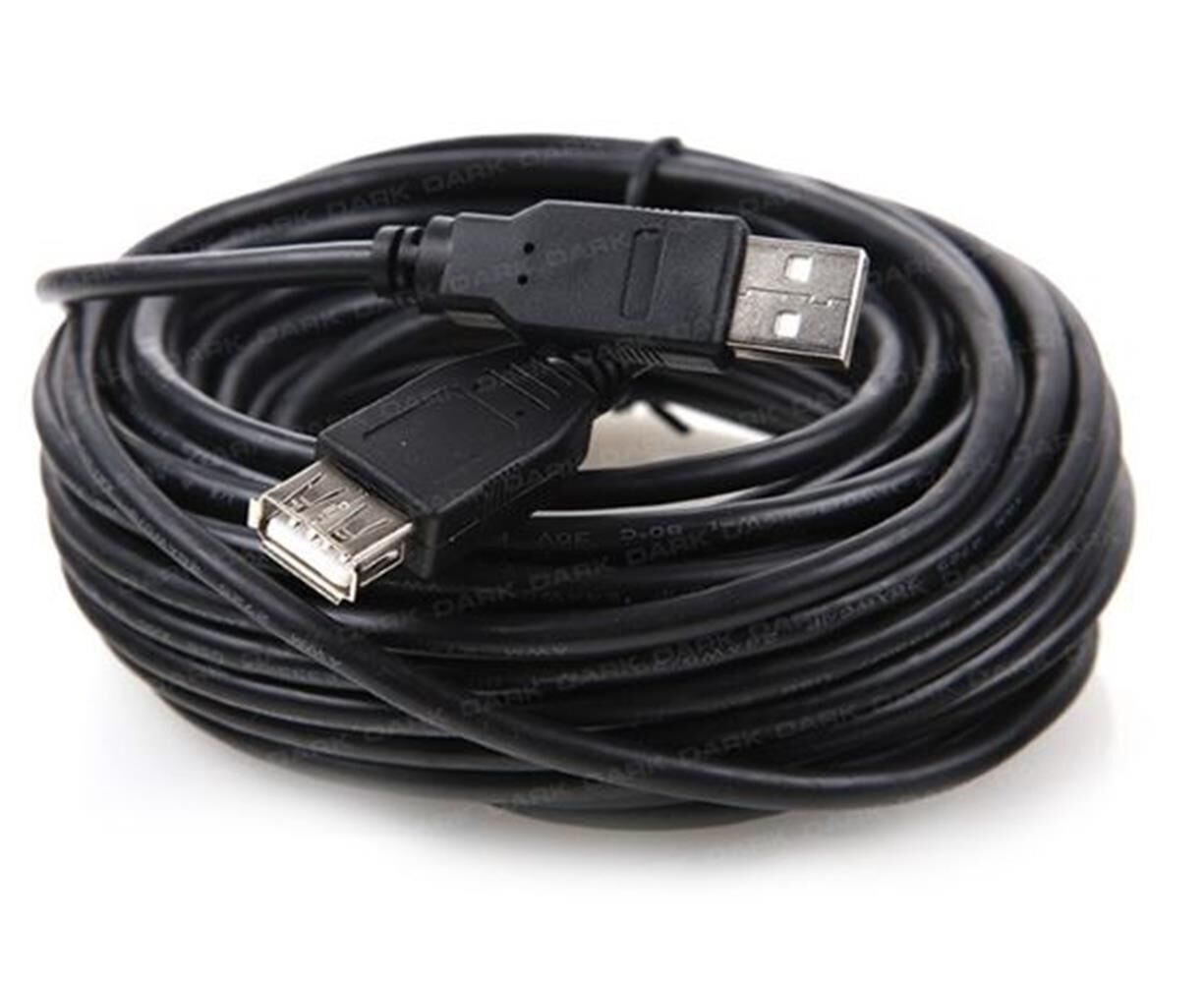 Dark''DK-CB-USB2EXTL1000''USB 2.0 10m Uzatma Kablosu