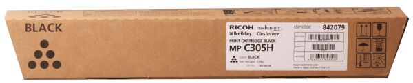 Ricoh MP C305 Black Siyah Orjinal Fotokopi Toneri MP C305SP-305SPF 12.000 Sayfa
