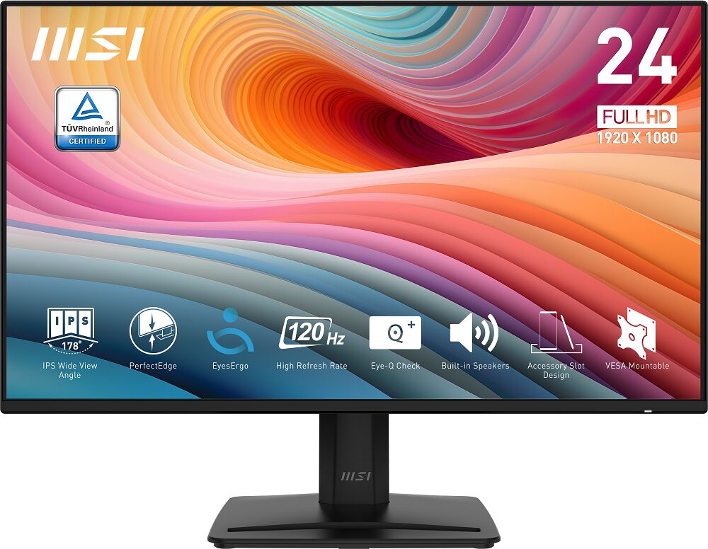MSI PRO MP242A E2 23.8'' 120HZ 1MS MONITOR