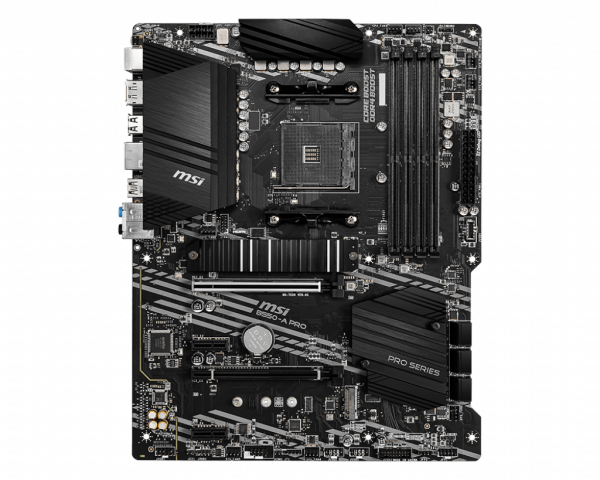 MSI B550-A PRO DDR4 3200MHZ 1XHDMI 1XDP 2XM.2 USB 3.2 ATX AM4 (AMD 5000/4000G/3000 SERİLERİ İLE UYUMLU)