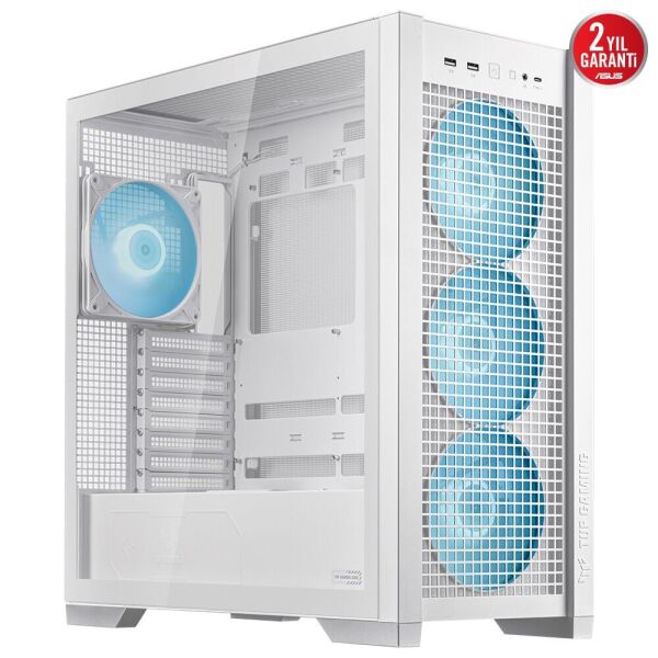 ASUS TUF GAMING GT302 TG ARGB - BEYAZ