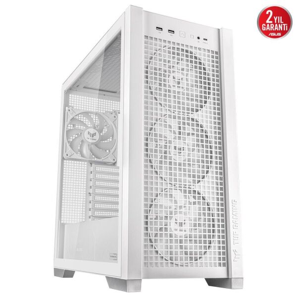 ASUS TUF GAMING GT302 TG ARGB - BEYAZ