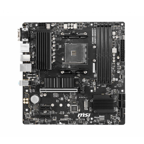 MSI B550M PRO-VDH DDR4 4400MHZ 1XVGA 1XHDMI 1XDP 2XM.2 USB 3.2 MATX AM4 (AMD 5000/4000G/3000 SERİLERİ İLE UYUMLU)
