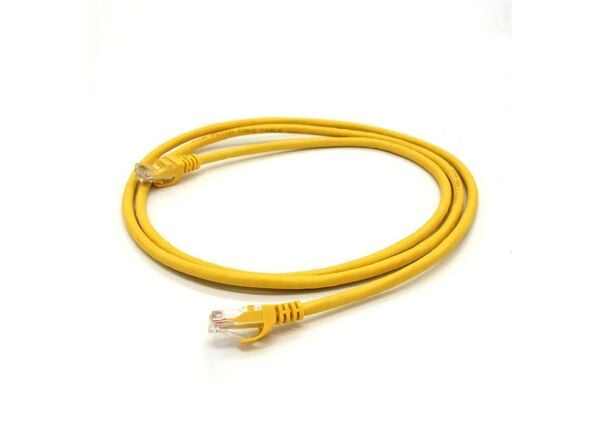 Vcom NP611B-Y-3.0 Cat6 3.0MT Sarı Utp Patch Kablo